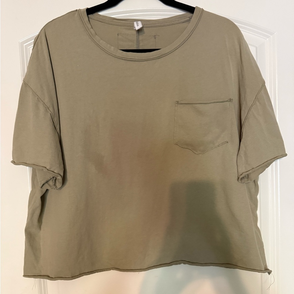 Wishlist Olive Short Sleeve Tee